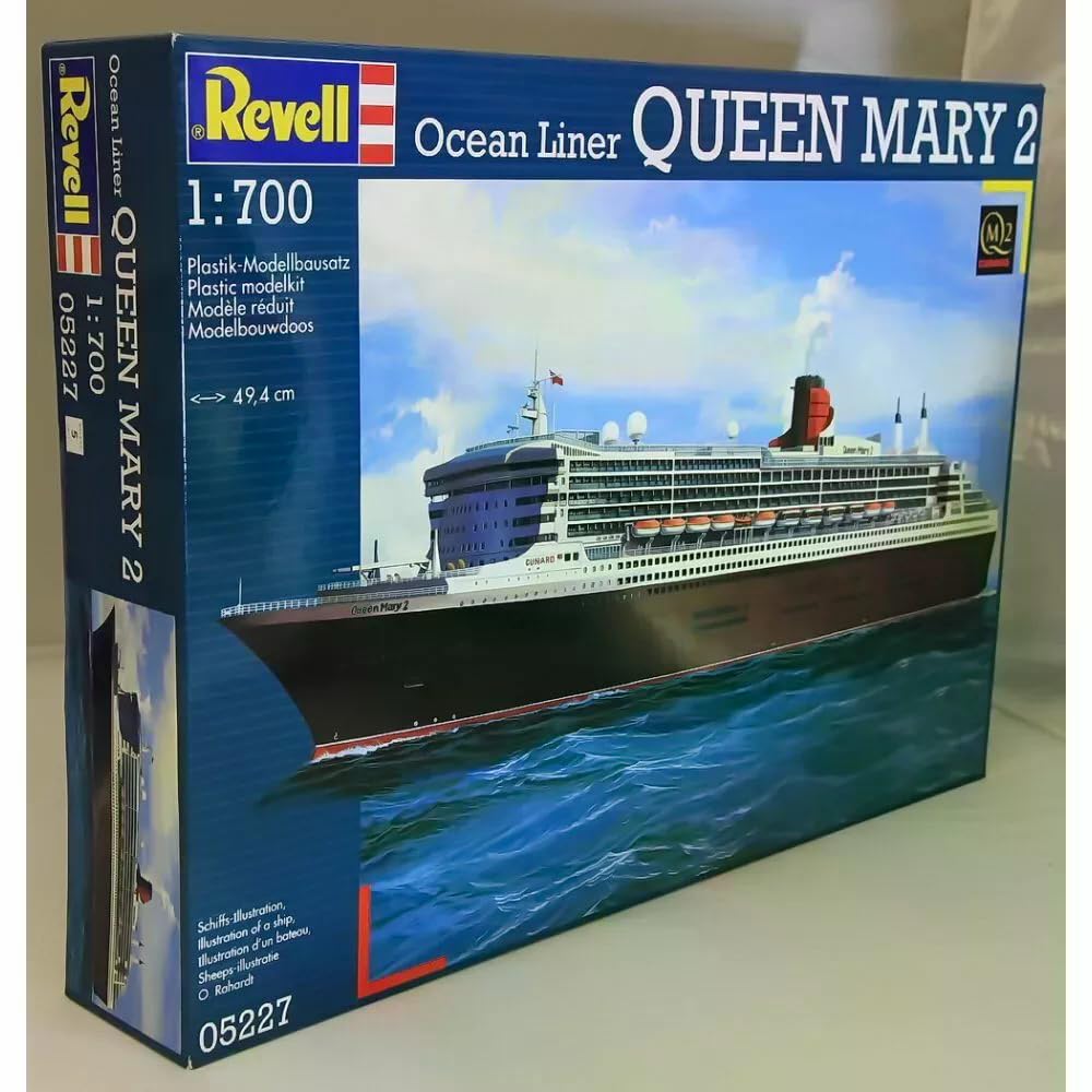 Amazon | Revell 05227クイーンメアリー2ライナー1/700スケールモデル